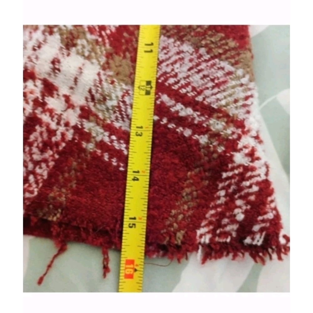 Chic Red Plaid A-Line Skirt - Picture 11 of 11